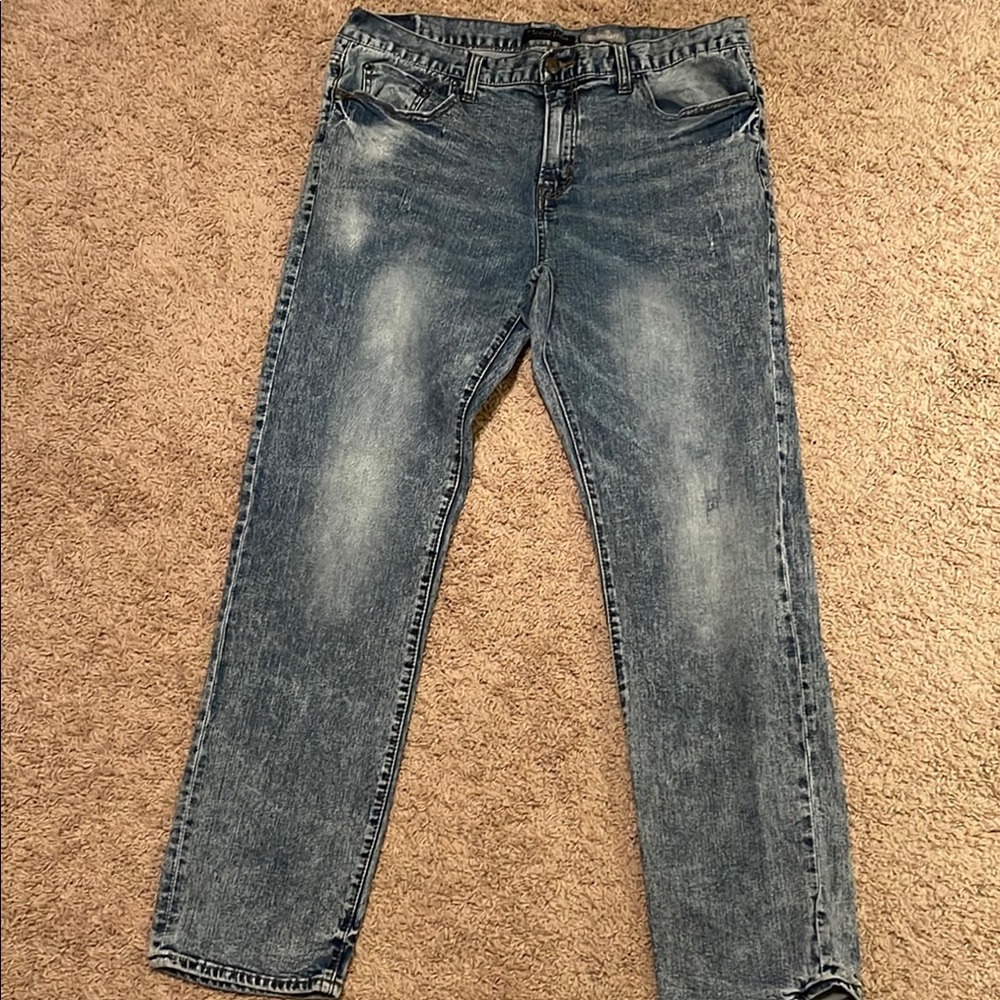 Aeropostale Men's Blue Straight Jeans